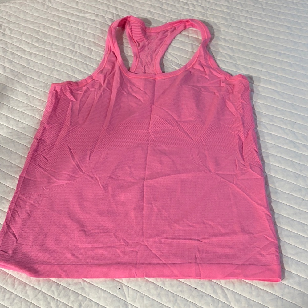 Lululemon Athletica Bright Pink Tank Top